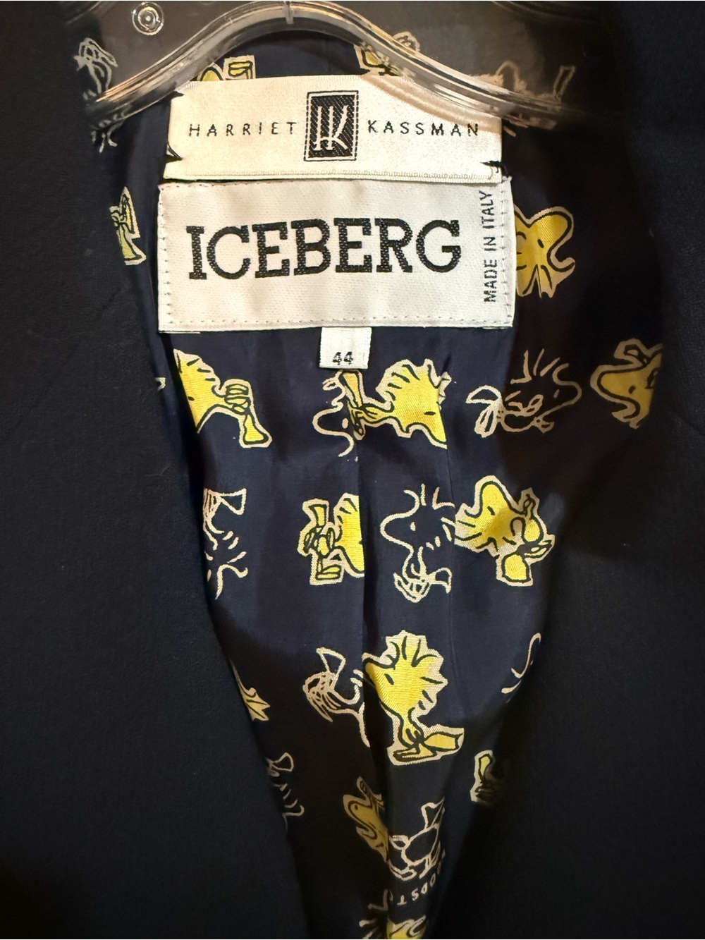 Iceberg x Peanuts x Harriet Kassman Blazer w/Embroidery & Gold Accents - Picture 4 of 9